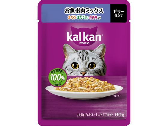 マースジャパンリミテッド カルカンパウチ 鮪ほたてだしささみ 60g マースジャパンリミテッド カルカンパウチ 鮪ほたてだしささみ 60g