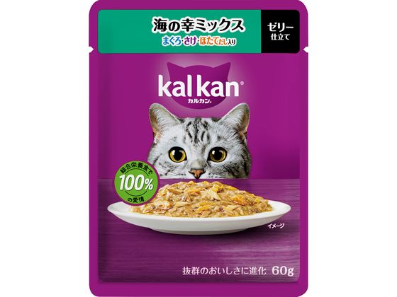 マースジャパンリミテッド カルカンパウチ まぐろ・鮭・ほたてだし 60g マースジャパンリミテッド カルカンパウチ まぐろ・鮭・ほたてだし 60g