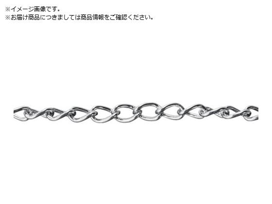 TRUSCO 鉄クロームマンテルチェーン 3.2MM×5M TIM132CR-5M TRUSCO 鉄クロームマンテルチェーン 3.2MM×5M TIM132CR-5M