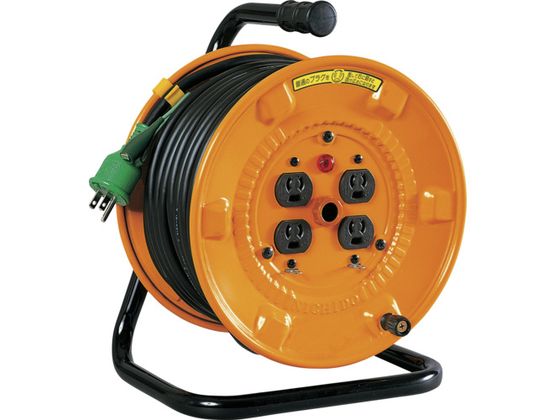 NICHIDO 電工ドラム 100V アース付 抜け止め式 30m NNP-E34N NICHIDO 電工ドラム 100V アース付 抜け止め式 30m NNP-E34N