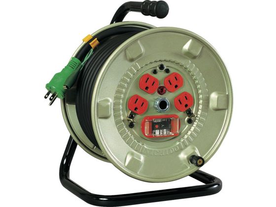 NICHIDO 電工ドラム 100V 過負荷漏電保護兼用ブレーカー付 20m NNP-EK24 NICHIDO 電工ドラム 100V 過負荷漏電保護兼用ブレーカー付 20m NNP-EK24