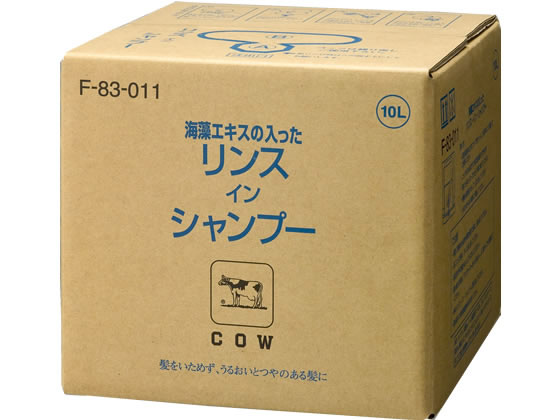 バイソン 牛乳ブランド 海藻リンスインシャンプー10L 110316 バイソン 牛乳ブランド 海藻リンスインシャンプー10L 110316