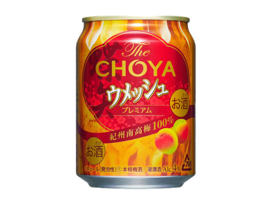 チョーヤ梅酒 The CHOYA ウメッシュ 缶 4度 250ml チョーヤ梅酒 The CHOYA ウメッシュ 缶 4度 250ml