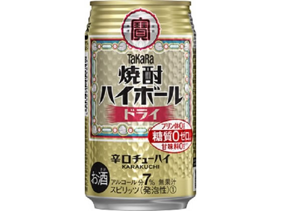 宝酒造 焼酎ハイボール ドライ 7度 350ml 宝酒造 焼酎ハイボール ドライ 7度 350ml
