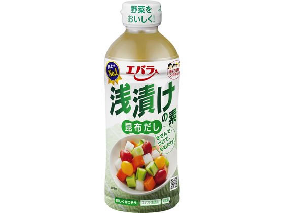 エバラ 浅漬けの素 昆布だし 500ml AK500R エバラ 浅漬けの素 昆布だし 500ml AK500R
