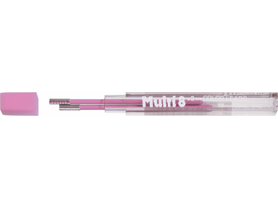 ぺんてる マルチ8専用替芯 ピンク 2本入 CH2-P
