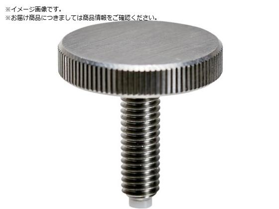 TRUSCO POMパッド付ローレットノブ ステンレス M6X10 TKKPP-M6X10S TRUSCO POMパッド付ローレットノブ ステンレス M6X10 TKKPP-M6X10S