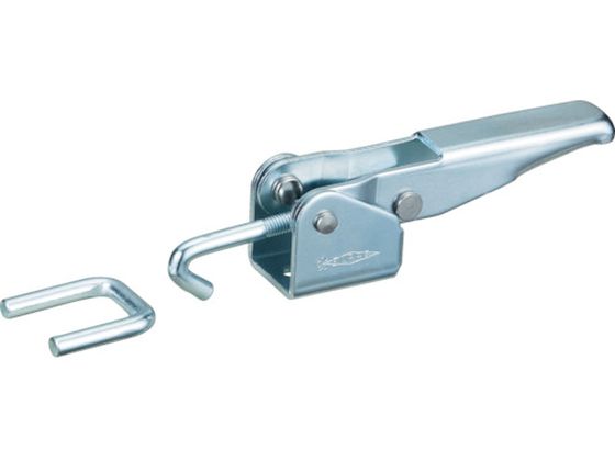 スーパー 引き止め専用型トグルクランプ ベースタイプ:フランジ 最大支持力:1.7kN 調整量:16mm TLA110F スーパー 引き止め専用型トグルクランプ ベースタイプ:フランジ 最大支持力:1.7kN 調整量:16mm TLA110F