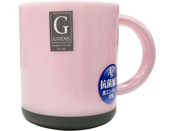 エビス 抗菌コップ ピンク C-K4 P エビス 抗菌コップ ピンク C-K4 P