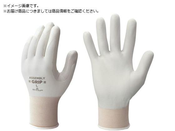 SHOWA ニトリルゴム背抜き手袋 組立グリップ3双パック グレー SHOWA ニトリルゴム背抜き手袋 組立グリップ3双パック グレー