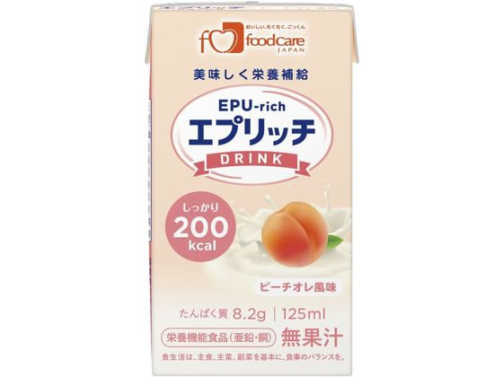 �t�[�h�P�A �G�v���b�`�h�����N(�h�{�⏕����)�s�[�`�I������ 24-7706-04 �s�[�`�I���t�E�~(125ML)24�z��