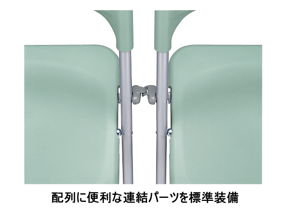 コクヨ 折りたたみイス 背座樹脂軽量 アッシュグレー CF-A45F3NNが 