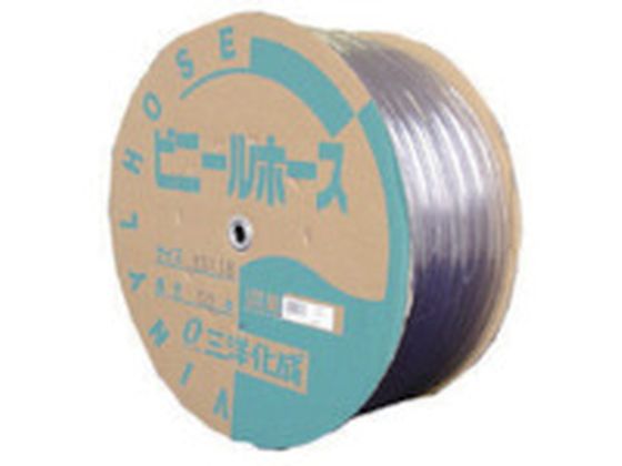 サンヨー 透明ホース12×18 50mドラム巻 TM-1218D50T サンヨー 透明ホース12×18 50mドラム巻 TM-1218D50T
