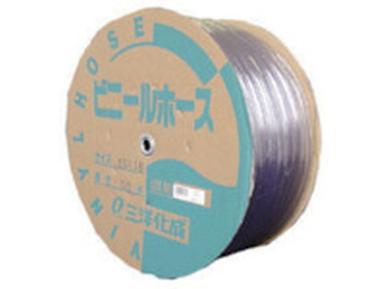 サンヨー 透明ホース15×17 50mドラム巻 TM-1517D50T サンヨー 透明ホース15×17 50mドラム巻 TM-1517D50T