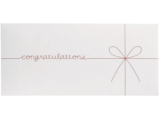マルアイ Gift Envelope ギフト券袋 congratulations 5枚