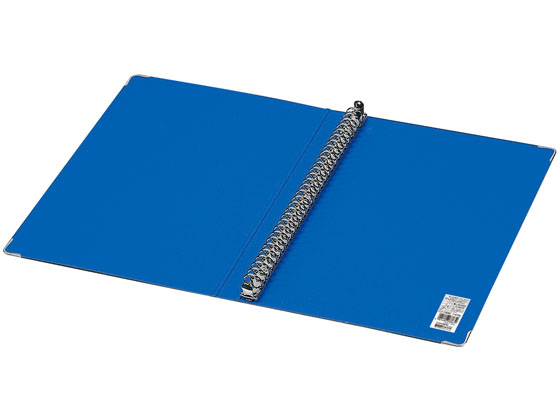 コクヨ リングファイル ボード表紙 A4タテ 30穴 内径23mm 青 ﾌ-4680Bが