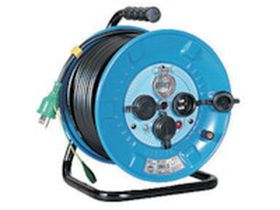 NICHIDO 電工ドラム 屋外型 アース付 漏電保護専用ブレーカ付 20m NPW-EB23 NICHIDO 電工ドラム 屋外型 アース付 漏電保護専用ブレーカ付 20m NPW-EB23
