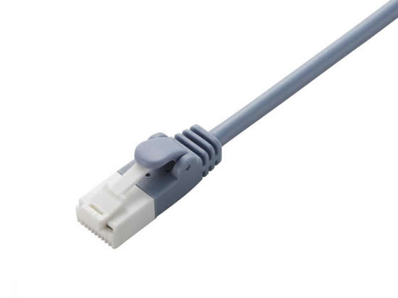 エレコム カテゴリー6やわらかLANケーブル 0.5mブルー LD-GPYT BU05