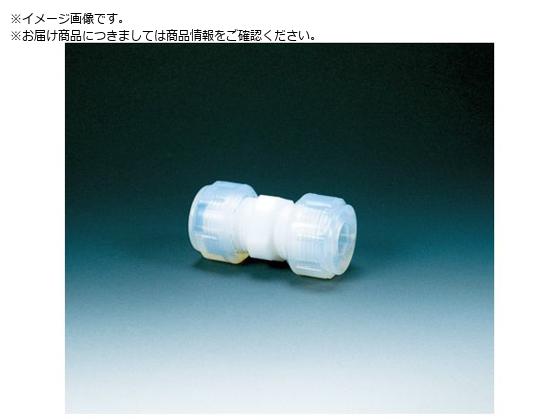 フロンケミカル フッ素樹脂 接続ジョイントI型 10mm NR0042-003 フロンケミカル フッ素樹脂 接続ジョイントI型 10mm NR0042-003