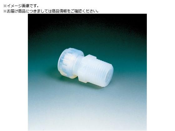 ●ねじサイズ：Ｒ １／４●適合チューブ外径（ｍｍ）：１２●ねじ寸法：Ｒ １／４●適合流体：酸、アルカリなど●フッ素樹脂（ＰＦＡ／ＰＴＦＥ）●標準はＦロックシール仕様ですがソロバン玉仕様もございますので