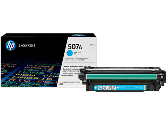 HP 507A トナーカートリッジ シアン CE401A