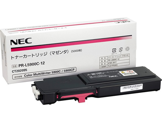 NEC トナーカートリッジ マゼンタ PR-L5900C-12 NEC トナーカートリッジ マゼンタ PR-L5900C-12