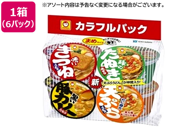東洋水産 まめカラフルパック 4食入×6パック 東洋水産 まめカラフルパック 4食入×6パック