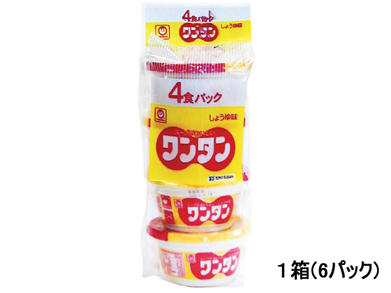 東洋水産 カップワンタンしょうゆ味 4食×6パック 東洋水産 カップワンタンしょうゆ味 4食×6パック