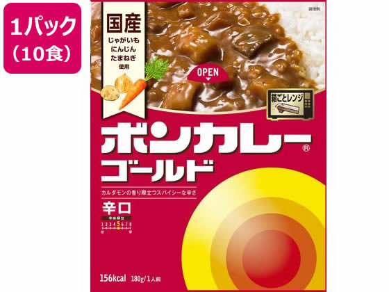 大塚食品 ボンカレーゴールド辛口180g×10食 大塚食品 ボンカレーゴールド辛口180g×10食