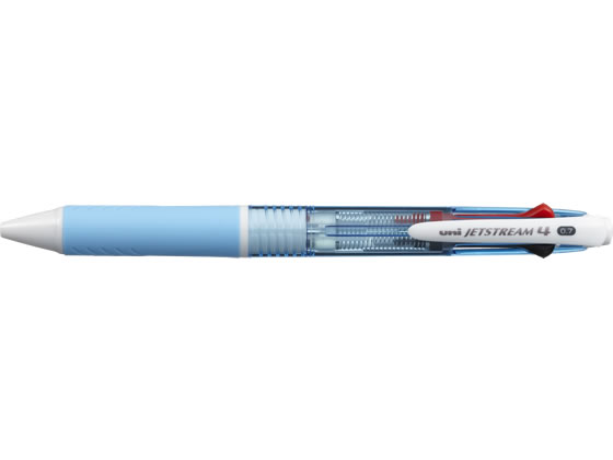 三菱鉛筆 ジェットストリーム 4色 0.7mm 水色 SXE450007.8