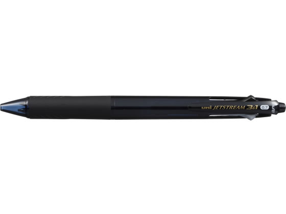 三菱鉛筆 ジェットストリーム 3 & 1 0.7mm 透明ブラック