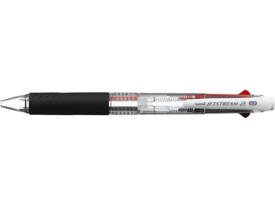 三菱鉛筆 ジェットストリーム 2色 0.7mm 透明 SXE230007.T