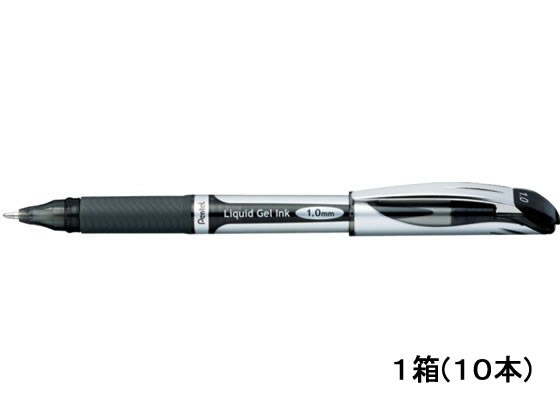 ぺんてる エナージェル 太字 1.0mm 黒 10本 BL60-A