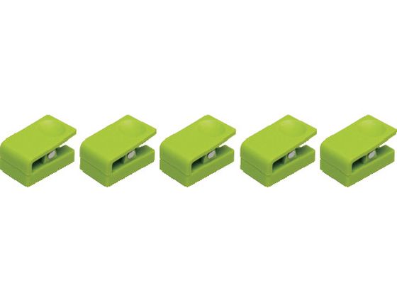 TRUSCO プラマグネットクリップ 薄緑 5個入 TMCLG-5P TRUSCO プラマグネットクリップ 薄緑 5個入 TMCLG-5P