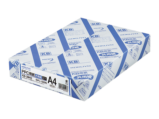 コクヨ 2穴共用紙 A4 500枚 KB-39H2 コクヨ 2穴共用紙 A4 500枚 KB-39H2