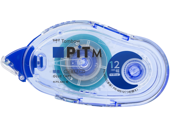 トンボ鉛筆 テープのり ピットテープM 接着タイプ 12mm