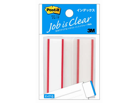 3M 〈ポスト・イット〉ジョーブ インデックス 44×50mm レッド 6821
