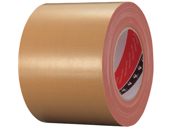 寺岡 布粘着テープ オリーブテープ 100mm×25m 18巻 NO.141