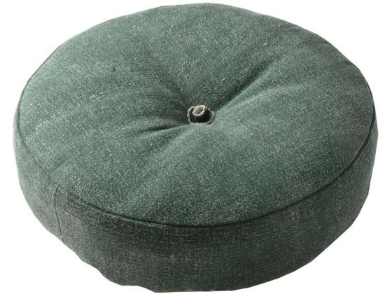 萩原 フロアクッション 直径450×高さ120mm カーキ 270065708 萩原 フロアクッション 直径450×高さ120mm カーキ 270065708