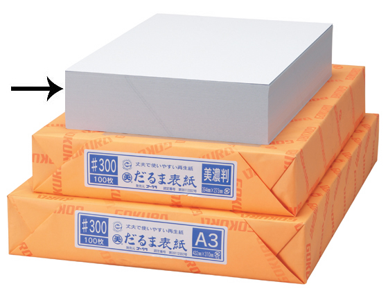 ゴークラ 板目紙 A4 100枚 ダルマ300-A4