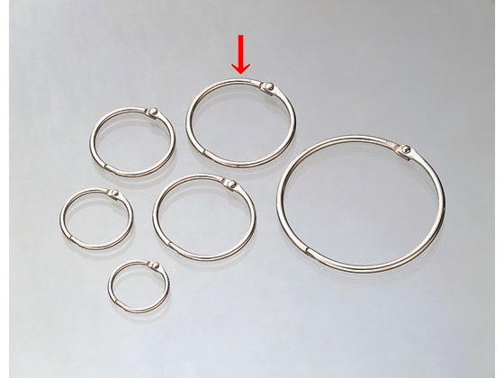 コクヨ カードリング40号 内径70mm 20個 リン-140