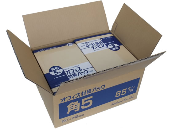 クラフト封筒 角5 85g／? 1000枚 K85-K5