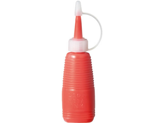 ライオン ナンバリングメタルインキ30ml 赤 207-80