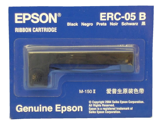 エプソン プリンタリボン黒 ERC-05B