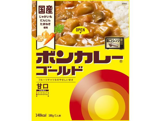 大塚食品 ボンカレーゴールド甘口180g 大塚食品 ボンカレーゴールド甘口180g