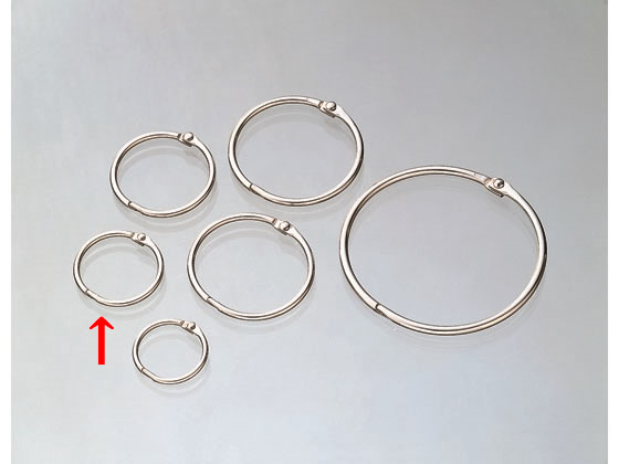 コクヨ カードリング0号 内径40mm 100個 リン-100
