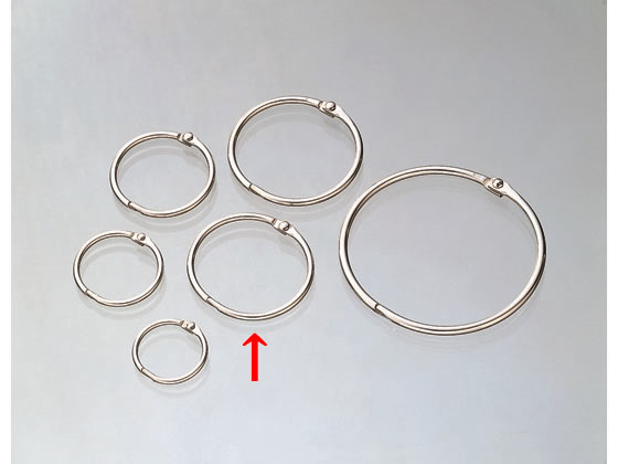 コクヨ カードリング50号 内径60mm 50個 リン-150
