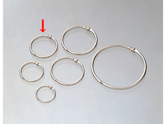 コクヨ カードリング60号 内径50mm 50個 リン-160