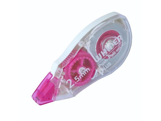 プラス ホワイパープッシュプル 2.5mm ピンク WH-702 49-960
