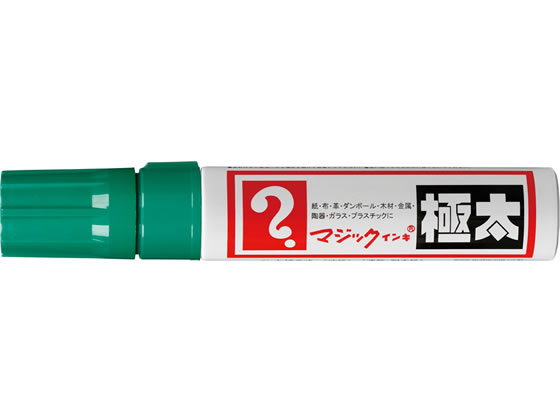 寺西化学 マジックインキ 極太 緑 MGD-T4